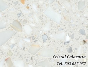 Aglomarmur konglomerat marmurowy Cristal Calacatta / Aglomarmur konglomerat marmurowy Cristal Calacatta 