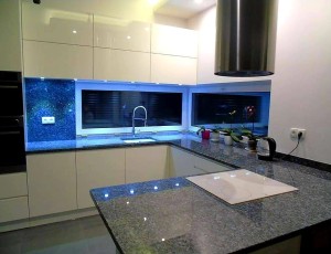 Blat kuchenny z granit  Lablador Blue  / Merkam 