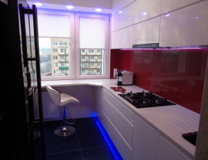 Blat kuchenny z konglomeratu kwarcowego  Polar White marki Technistone   / Merkam 
