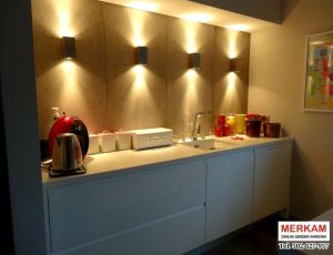 Blat kuchenny z konglomeratu Crystal Absolute White marki Technistone / Merkam 