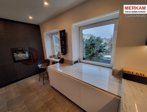 Blat kuchenny z kwarcu naturalnego Opus White / Merkam 