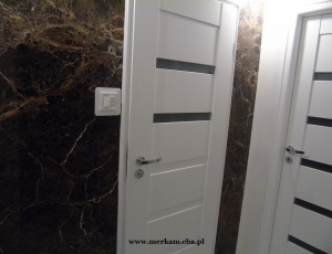 Okładzina ścienna z marmuru Emperador Dark / Merkam lodz