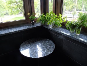 Parapet z granitu kamien naturalny  Lablador Blue / Merkam