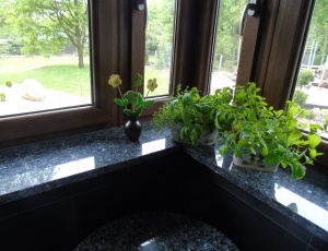 Parapet z granitu kamien naturalny  Lablador Blue / Merkam
