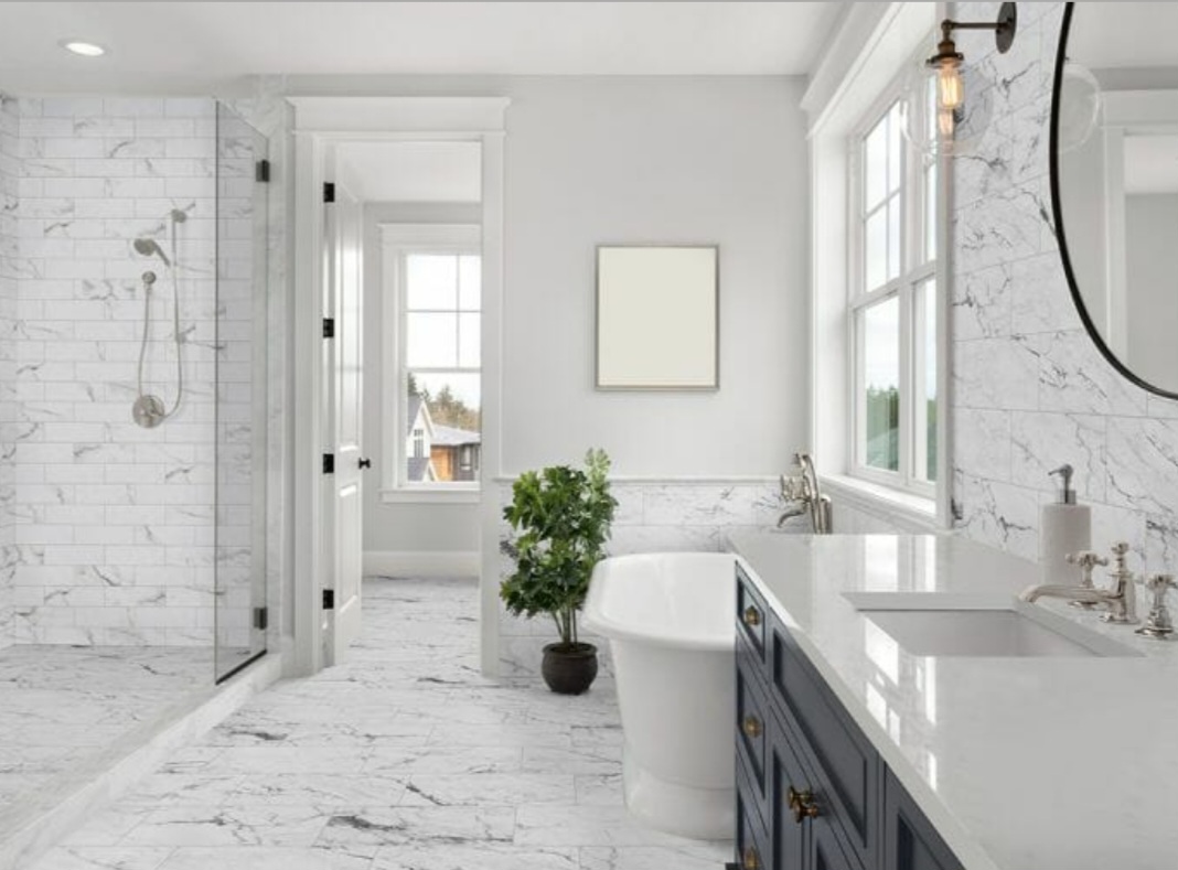 Kamień naturalny marmur Carrara Bianco