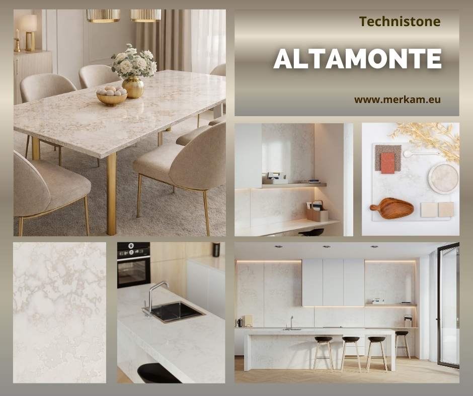 Top 5 kolorów Technistone w Łodzi na 2026 rok. Technistone Łódź Altamonte Kolekcja Wilsonart
