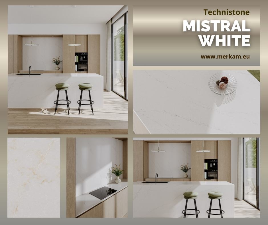 Top 5 kolorów Technistone w Łodzi na 2026 rok. Technistone Łódź Mistral White Kolekcja La Natura