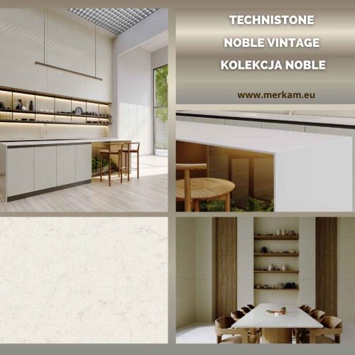 Blat kuchenny z konglomeratu Technistone Noble Vintage Kolekcja Noble