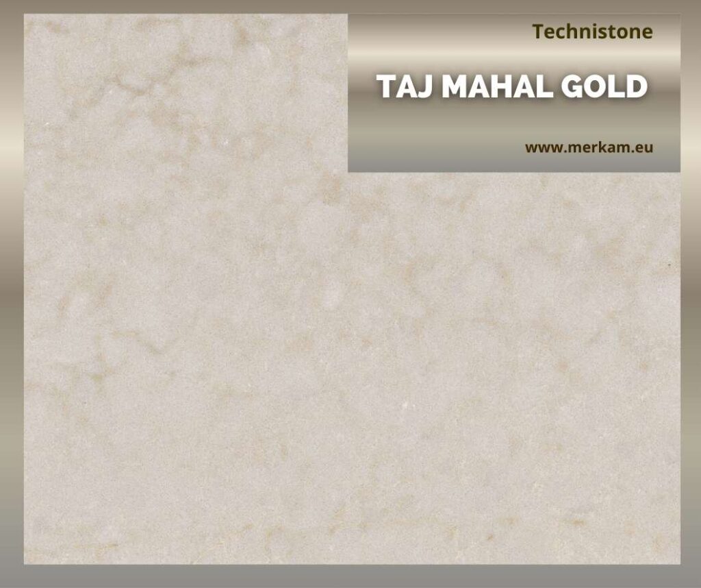 Blaty matowe Taj Mahal Gold Technistone – luksus bez odcisków palców