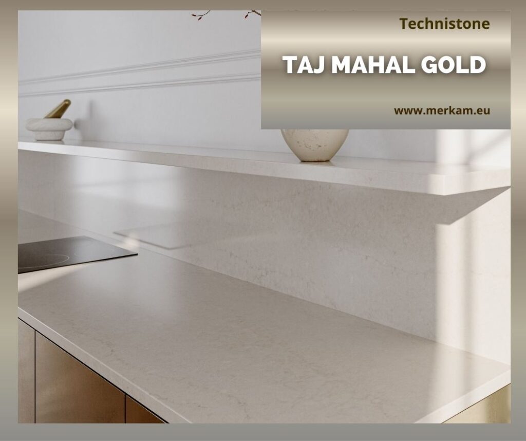 Blaty matowe Taj Mahal Gold Technistone