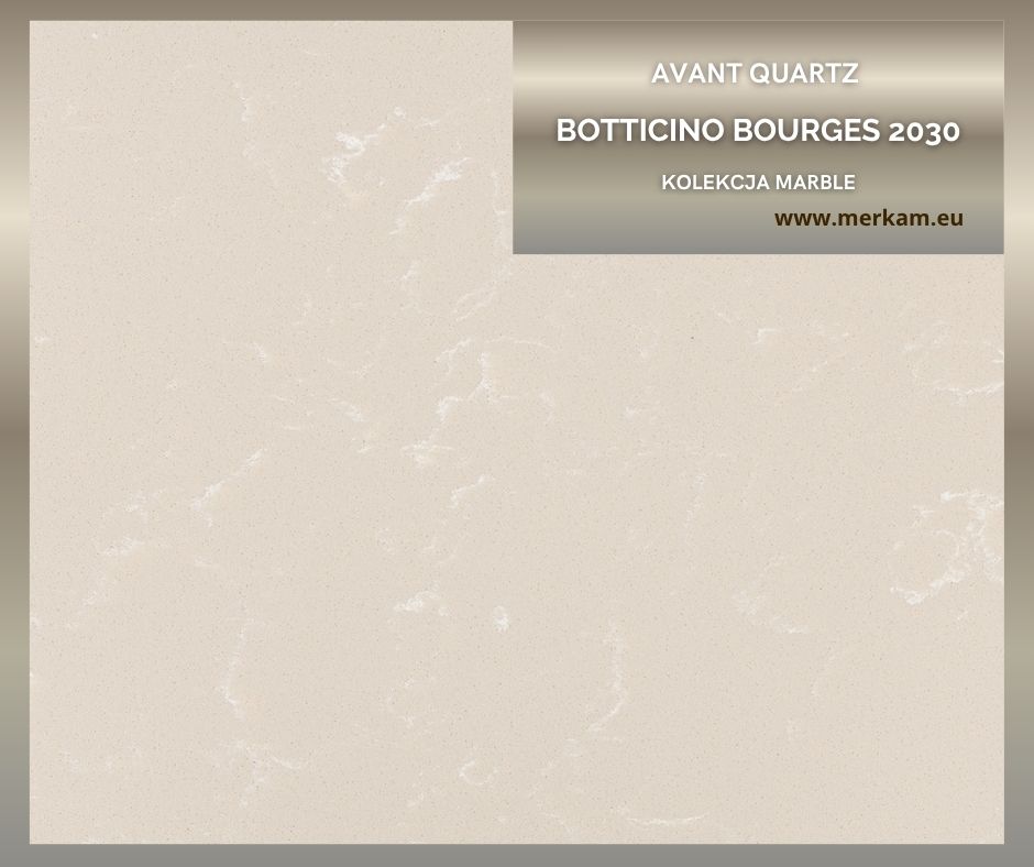 Blat kuchenny z konglomeratu Avant Botticino Bourges 2030 kolekcja Marble