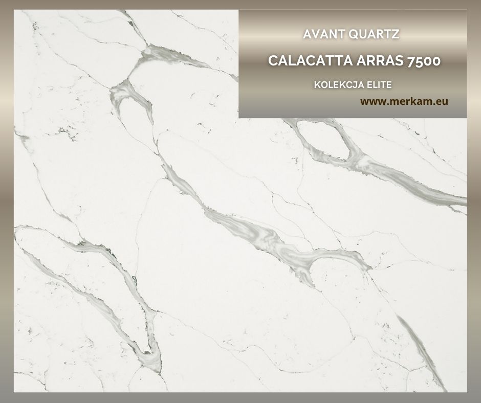 Blat kuchenny z konglomeratu Avant Calacatta Arras 7500