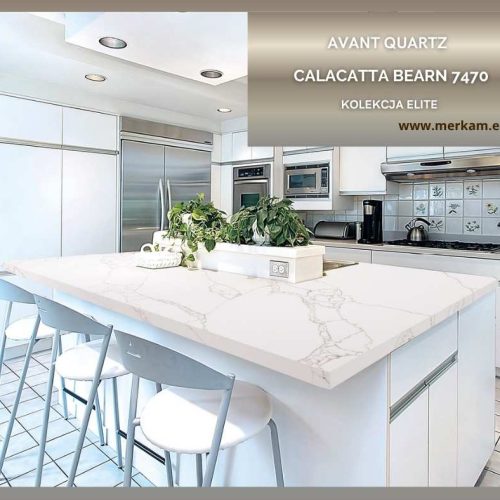 Blat kuchenny z konglomeratu Avant Calacatta Bearn 7470