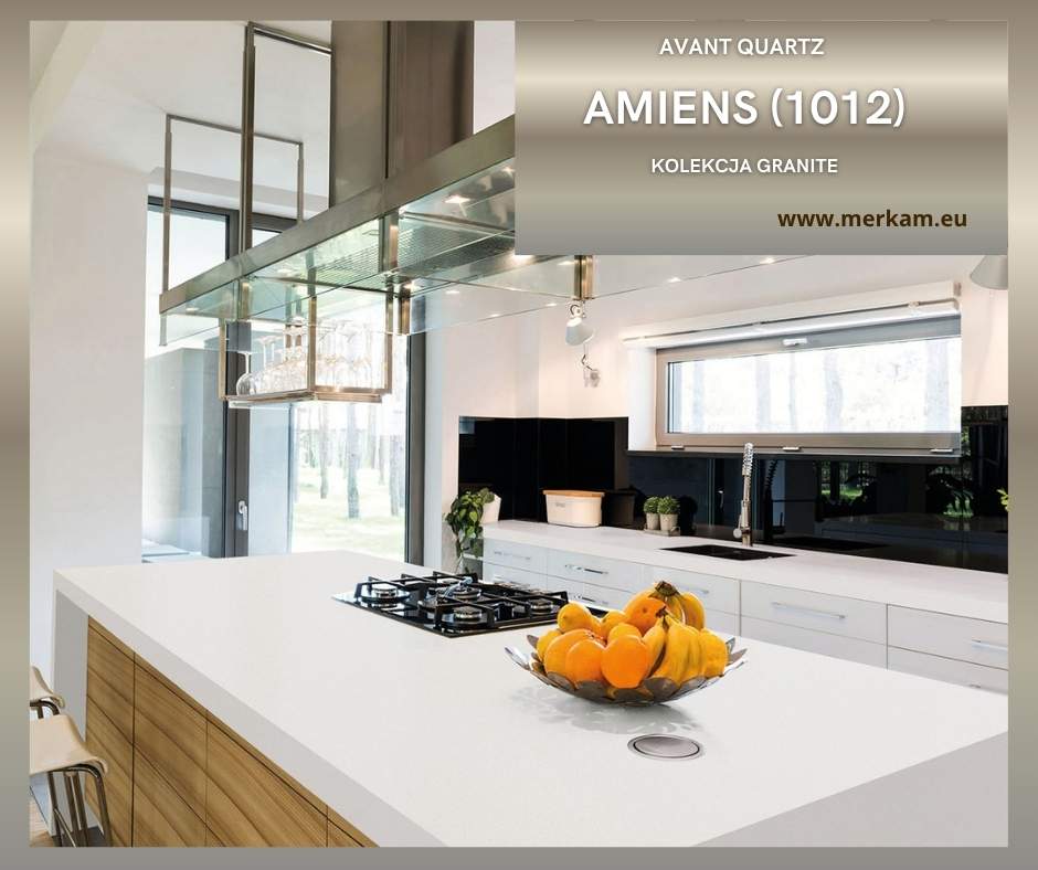 Blat kuchenny z konglomeratu Avant Quartz Amiens 1012 Kolekcja Granite