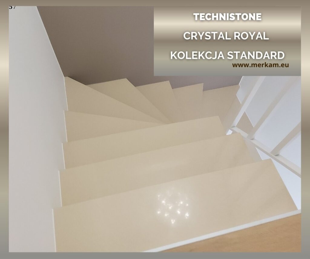 Schody Technistone Łódź Crystal Royal Kolekcja Standard