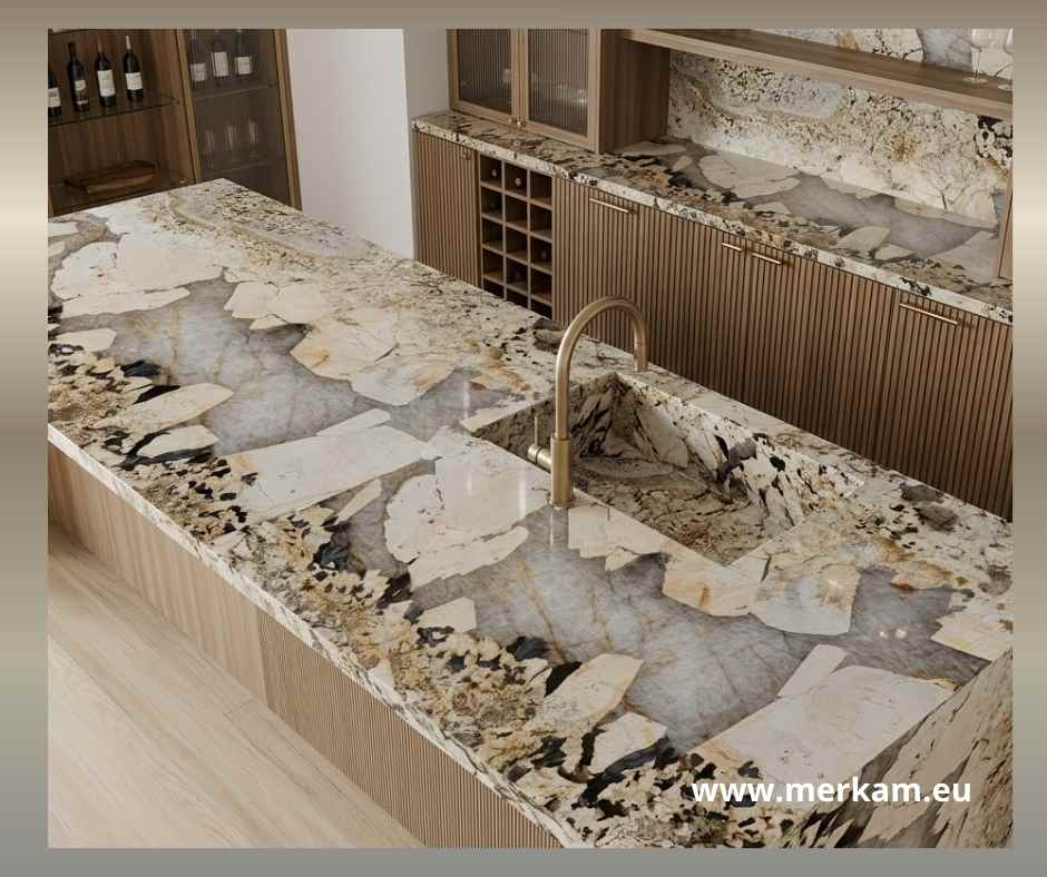 Blat kuchenny kwarcowy Patagonia